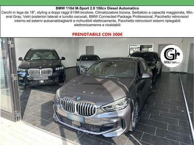 BMW Serie 1 118d 118d M-Sport C18" Apple Car Led msport 150cv Grigio usata Campi Bisenzio