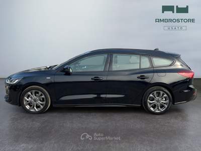 Ford Focus  - focus sw 1.0t ecoboost h st-line 125cv Nero usata Segrate