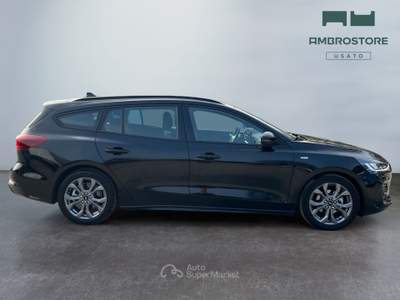 Ford Focus  - focus sw 1.0t ecoboost h st-line 125cv Nero usata Segrate
