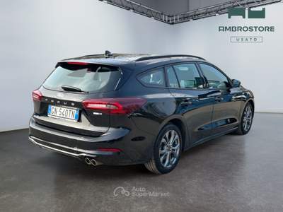 Ford Focus  - focus sw 1.0t ecoboost h st-line 125cv Nero usata Segrate