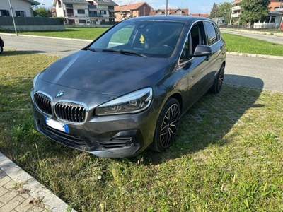 BMW Serie 2 Active Tourer 216d tenuta sempre in box Grigio usata Torino