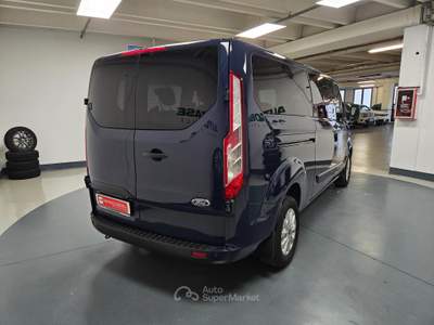Ford Transit Custom 320 2.0 tdci 130cv Trend combi L2H1 auto E6.2 Blu/Azzurro usata Brescia