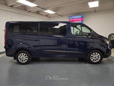 Ford Transit Custom 320 2.0 tdci 130cv Trend combi L2H1 auto E6.2 Blu/Azzurro usata Brescia