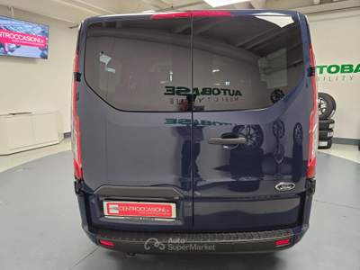 Ford Transit Custom 320 2.0 tdci 130cv Trend combi L2H1 auto E6.2 Blu/Azzurro usata Brescia