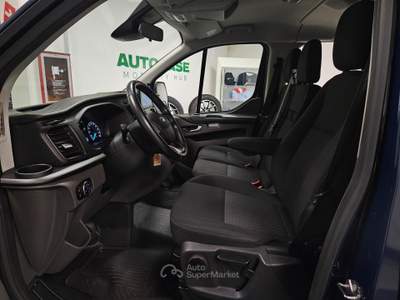Ford Transit Custom 320 2.0 tdci 130cv Trend combi L2H1 auto E6.2 Blu/Azzurro usata Brescia