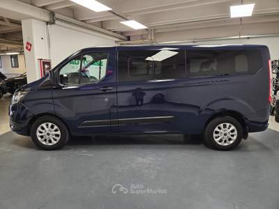 Ford Transit Custom 320 2.0 tdci 130cv Trend combi L2H1 auto E6.2 Blu/Azzurro usata Brescia