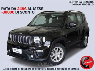 Jeep Renegade Jeep Renegade 1.5 Turbo T4 MHEV Altitude New Model Nero usata Sant'Anastasia