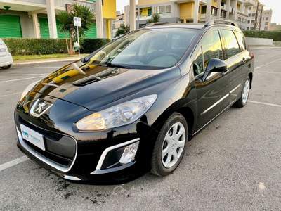 Peugeot 308 1.6 8V e-HDi 112CV Stop&Start SW Active Nero usata Monopoli