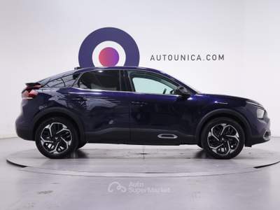 Citroen C4 PURETECH 130 S&S EAT8 MAX FARI LED TETTO APRIBILE Blu/Azzurro usata Brescia