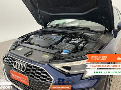 Audi A3 A3 SPB 35 TDI S tronic S line edition Blu/Azzurro usata Livorno