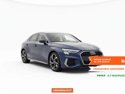 Audi A3 A3 SPB 35 TDI S tronic S line edition Blu/Azzurro usata Livorno