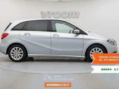 Mercedes-Benz Classe B B 180 BlueEFFICIENCY Premium Grigio usata Livorno