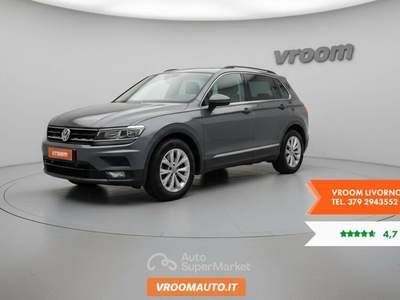 Volkswagen Tiguan Tiguan 1.6 TDI SCR Sport BlueMotion Technology Grigio usata Livorno