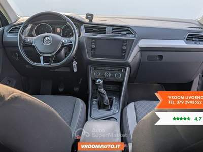 Volkswagen Tiguan Tiguan 1.6 TDI SCR Sport BlueMotion Technology Grigio usata Livorno