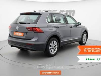 Volkswagen Tiguan Tiguan 1.6 TDI SCR Sport BlueMotion Technology Grigio usata Livorno