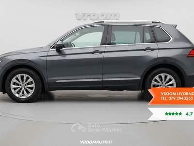 Volkswagen Tiguan Tiguan 1.6 TDI SCR Sport BlueMotion Technology Grigio usata Livorno