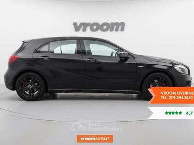 Mercedes-Benz Classe A A 180 d Automatic Premium Nero usata Livorno