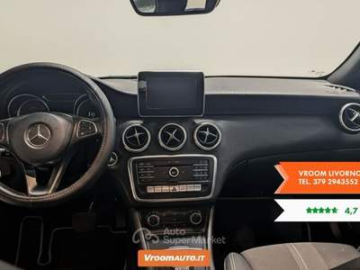 Mercedes-Benz Classe A A 180 d Automatic Premium Nero usata Livorno