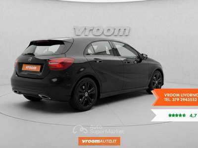 Mercedes-Benz Classe A A 180 d Automatic Premium Nero usata Livorno