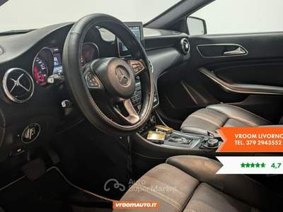 Mercedes-Benz Classe A A 180 d Automatic Premium Nero usata Livorno