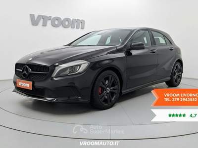Mercedes-Benz Classe A A 180 d Automatic Premium Nero usata Livorno