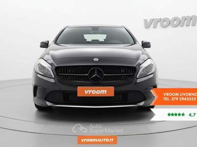 Mercedes-Benz Classe A A 180 d Automatic Premium Nero usata Livorno