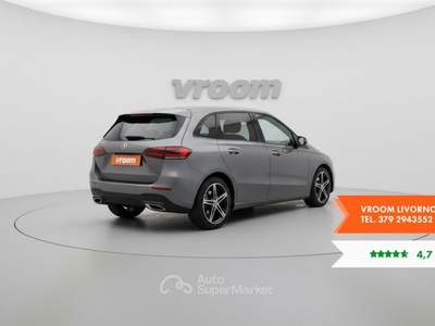 Mercedes-Benz Classe B B 180 d Automatic Sport Plus Grigio usata Livorno