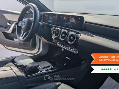 Mercedes-Benz Classe A A 180 d Automatic Sport Bianco usata Livorno