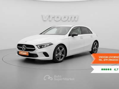 Mercedes-Benz Classe A A 180 d Automatic Sport Bianco usata Livorno