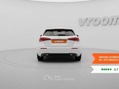 Mercedes-Benz Classe A A 180 d Automatic Sport Bianco usata Livorno
