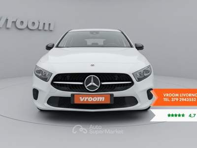 Mercedes-Benz Classe A A 180 d Automatic Sport Bianco usata Livorno
