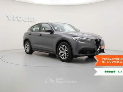 Alfa Romeo Stelvio Stelvio 2.2 Turbodiesel 160 CV AT8 RWD Business Grigio usata Livorno