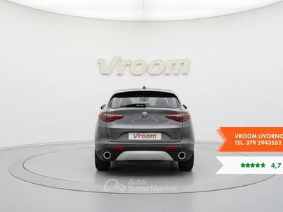 Alfa Romeo Stelvio Stelvio 2.2 Turbodiesel 160 CV AT8 RWD Business Grigio usata Livorno