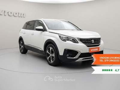 Peugeot 5008 5008 PureTech Turbo 130 S&S EAT8 Allure Bianco usata Livorno