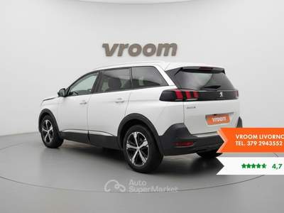 Peugeot 5008 5008 PureTech Turbo 130 S&S EAT8 Allure Bianco usata Livorno