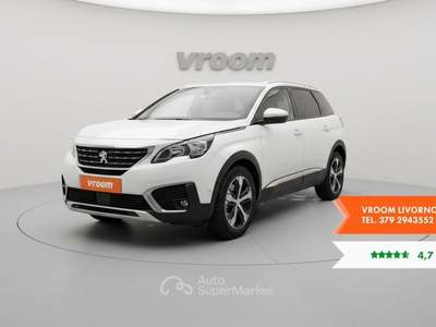 Peugeot 5008 5008 PureTech Turbo 130 S&S EAT8 Allure Bianco usata Livorno