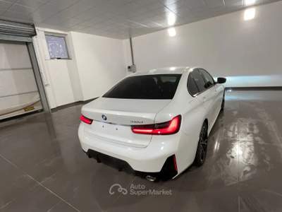 BMW Serie 3 318td BMW 318D M SPORT 150CV AUTO 318d M Sport 150cv auto Bianco usata Roma