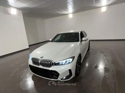 BMW Serie 3 318td BMW 318D M SPORT 150CV AUTO 318d M Sport 150cv auto Bianco usata Roma