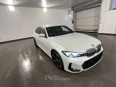 BMW Serie 3 318td BMW 318D M SPORT 150CV AUTO 318d M Sport 150cv auto Bianco usata Roma
