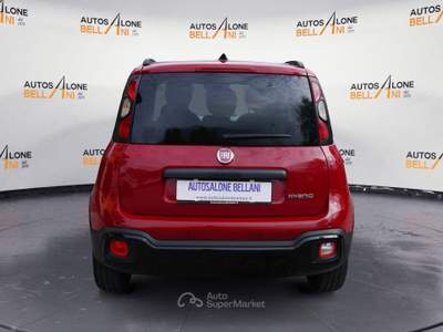 Fiat Panda Pandina Cross 1.0 firefly hybrid s&s 70cv PREZZO REALE Rosso usata Feltre