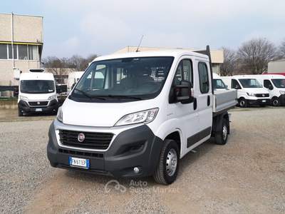 Fiat Ducato 33 CH1 2.0 Multijet 16V 115CV doppia cabina cassone fisso Bianco usata Reggio nell'Emilia