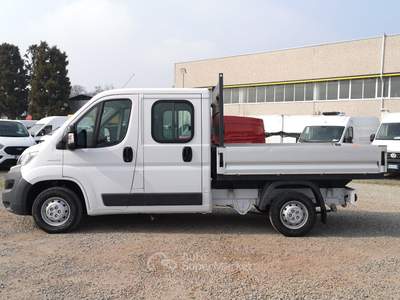 Fiat Ducato 33 CH1 2.0 Multijet 16V 115CV doppia cabina cassone fisso Bianco usata Reggio nell'Emilia