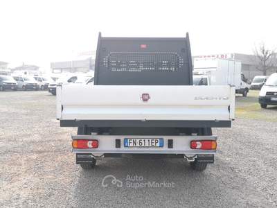 Fiat Ducato 33 CH1 2.0 Multijet 16V 115CV doppia cabina cassone fisso Bianco usata Reggio nell'Emilia