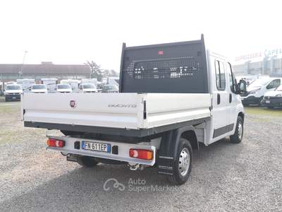 Fiat Ducato 33 CH1 2.0 Multijet 16V 115CV doppia cabina cassone fisso Bianco usata Reggio nell'Emilia
