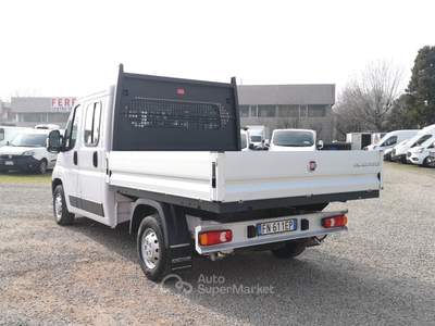 Fiat Ducato 33 CH1 2.0 Multijet 16V 115CV doppia cabina cassone fisso Bianco usata Reggio nell'Emilia