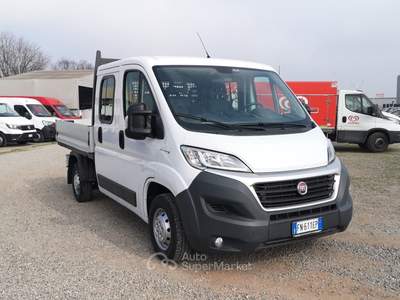 Fiat Ducato 33 CH1 2.0 Multijet 16V 115CV doppia cabina cassone fisso Bianco usata Reggio nell'Emilia