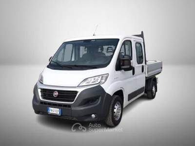 Fiat Ducato 33 CH1 2.0 Multijet 16V 115CV doppia cabina cassone fisso Bianco usata Reggio nell'Emilia