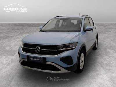 Volkswagen T-Cross 1.0 TSI Edition Plus Blu/Azzurro usata Lucca