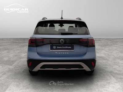 Volkswagen T-Cross 1.0 TSI Edition Plus Blu/Azzurro usata Lucca