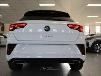 Volkswagen T-Roc T-Roc 2.0 tdi R-Line Plus 150cv dsg Bianco usata Fossano